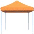 Tienda de fiesta plegable Pop-Up naranja 440x292x315