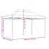 Tienda de fiesta plegable Pop-Up naranja 440x292x315