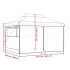 Tienda de fiesta plegable Pop-Up 4 paredes laterales
