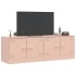 Muebles para TV 2 unidades acero rosa 67x39x44