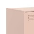 Muebles para TV 2 unidades acero rosa 67x39x44