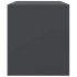 Muebles para TV 2 unidades acero gris antracita 67x39x44