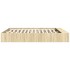 Estructura de cama madera de ingeniería roble Sonoma 180x200