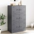 Aparador de acero antracita 67x39x107