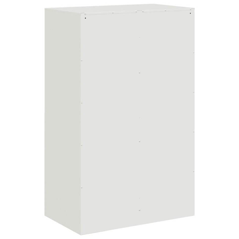 Aparador de acero blanco 67x39x107