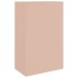 Aparador de acero rosa 67x39x107