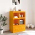 Aparador de acero amarillo mostaza 67x39x95