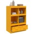 Aparador de acero amarillo mostaza 67x39x95