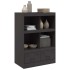 Aparador de acero negro 67x39x95
