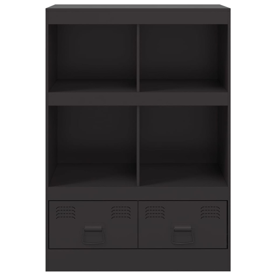 Aparador de acero negro 67x39x95