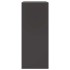 Aparador de acero negro 67x39x95