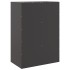 Aparador de acero negro 67x39x95