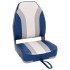 Set de asientos plegables para barco 4 uds con respaldo