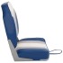 Set de asientos plegables para barco 4 uds con respaldo