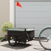 Remolque para bicicleta hierro negro y gris 45 kg