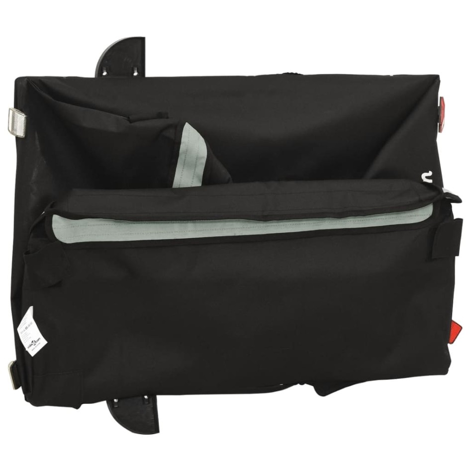 Remolque para bicicleta hierro negro y gris 45