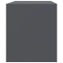 Muebles para TV 2 unidades acero gris antracita 67x39x44