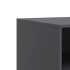 Muebles para TV 2 unidades acero gris antracita 67x39x44