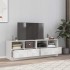 Muebles para TV 2 unidades acero blanco 67x39x44