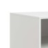 Muebles para TV 2 unidades acero blanco 67x39x44