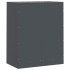 Aparador de acero gris antracita 67x39x83
