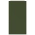 Aparador de acero verde oliva 99x39x73
