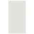 Aparador de acero blanco 99x39x73