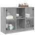 Aparador madera de ingeniería gris Sonoma 102x37x75,5