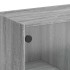 Aparador madera de ingeniería gris Sonoma 102x37x75,5