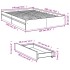 Cama con cajones madera ingeniería gris hormigón 140x190