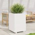 Jardinera madera maciza de pino blanco 50x50x72,5