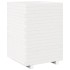 Jardinera madera maciza de pino blanco 50x50x72,5