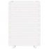 Jardinera madera maciza de pino blanco 50x50x72,5