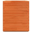 Jardinera madera maciza de pino marrón cera 90x60x72,5 cm