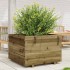 Jardinera madera de pino impregnada 70x70x49,5