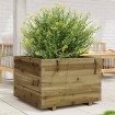 Jardinera madera de pino impregnada 70x70x49,5 cm