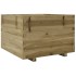Jardinera madera de pino impregnada 70x70x49,5