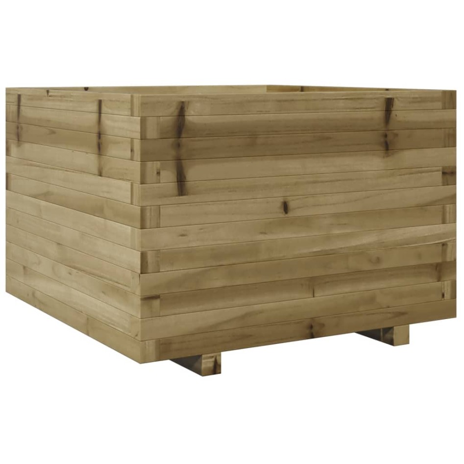 Jardinera madera de pino impregnada 70x70x49,5