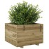 Jardinera madera de pino impregnada 70x70x49,5