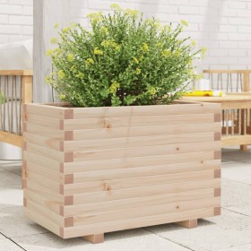 Jardinera madera maciza de pino 70x40x49,5