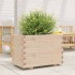 Jardinera madera maciza de pino 70x40x49,5