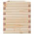 Jardinera madera maciza de pino 70x40x49,5