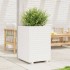 Jardinera madera maciza de pino blanco 50x50x72