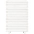 Jardinera madera maciza de pino blanco 50x50x72