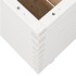 Jardinera madera maciza de pino blanco 50x50x72