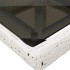 Set comedor jardín 5 pzas cojines ratán sintético vidrio