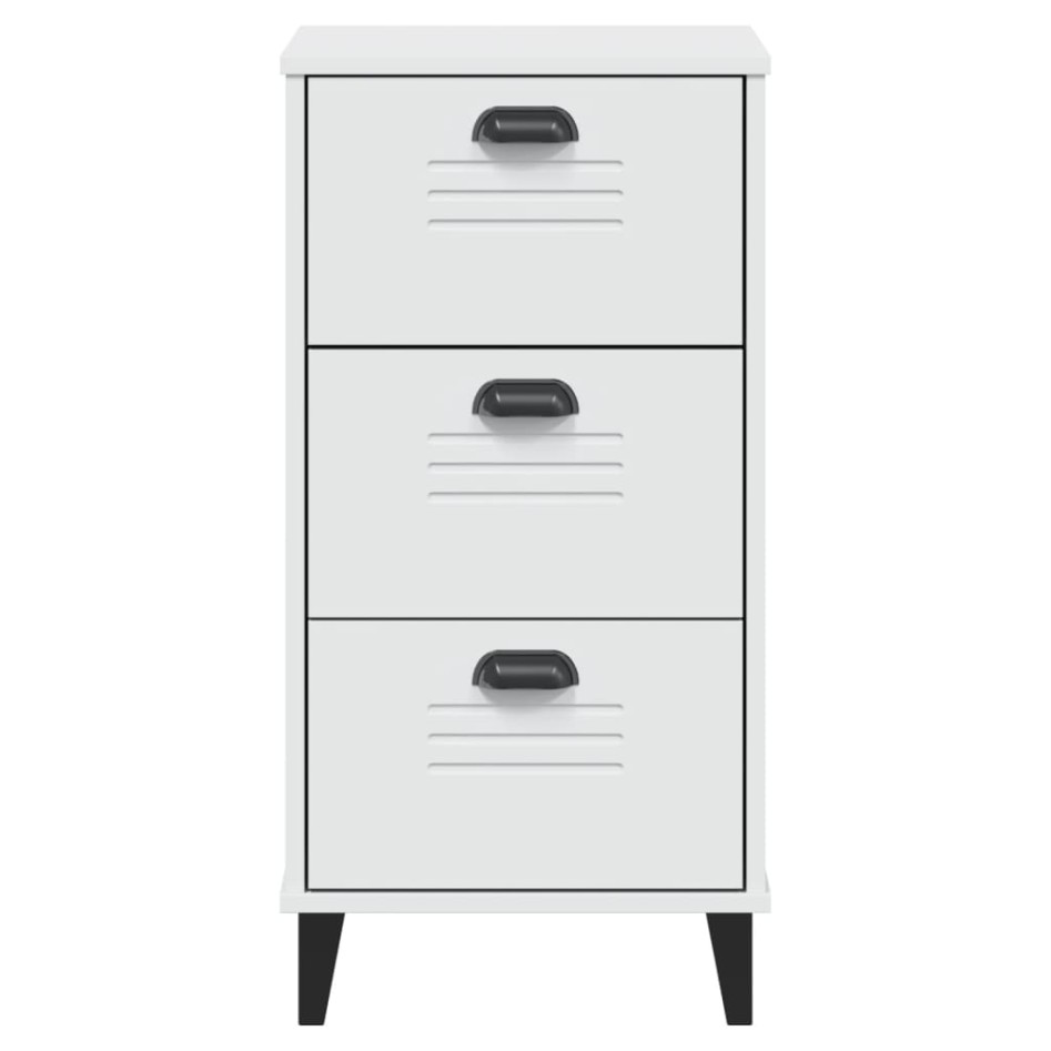 Mesita de noche VIKEN madera maciza de pino