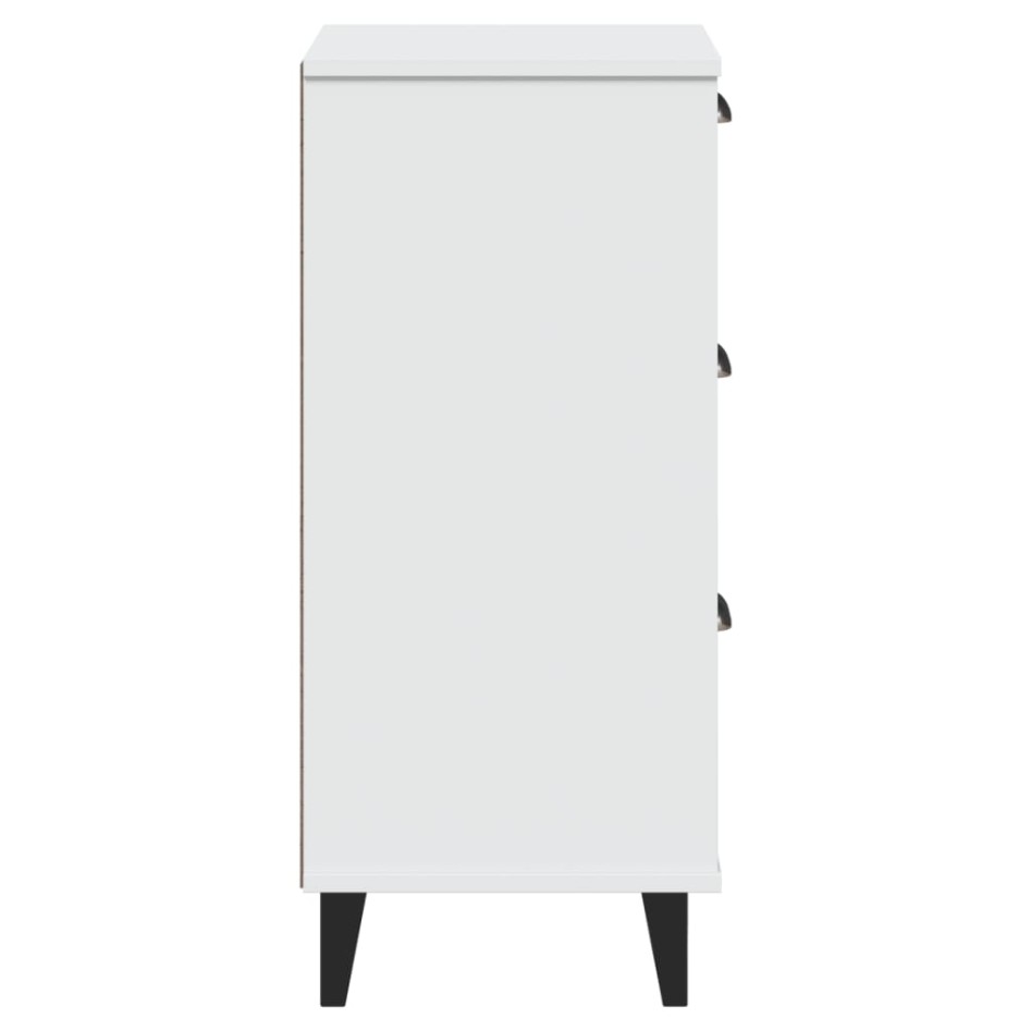 Mesita de noche VIKEN madera maciza de pino