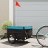 Remolque para bicicleta hierro negro y azul 45