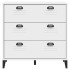 Cómoda de cajones VIKEN madera maciza de pino